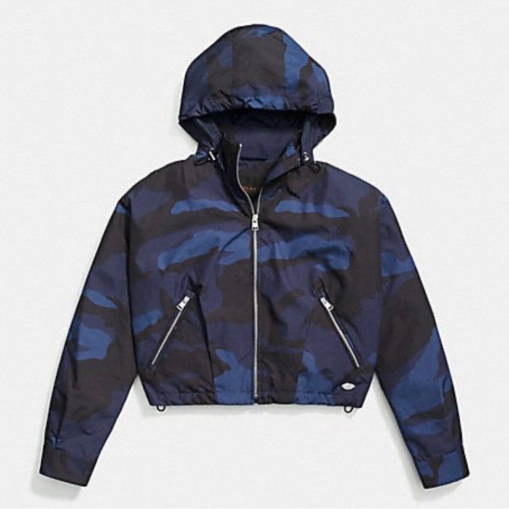 Coach New York Camo Windbreaker